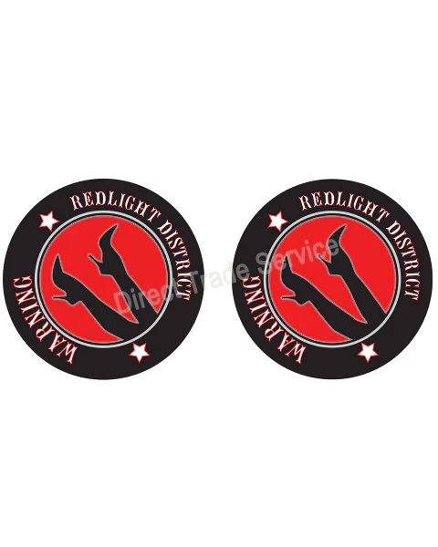 Door Step Sticker Set Red Light District
