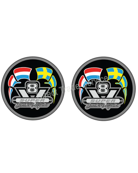 Door Step Sticker Set V8 Swedish Perfection