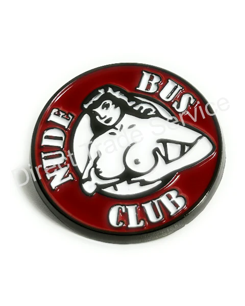 Pin Badge Nude Bus Club