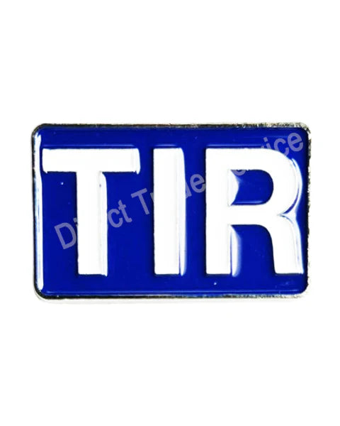 Pin Badge T.I.R Blue