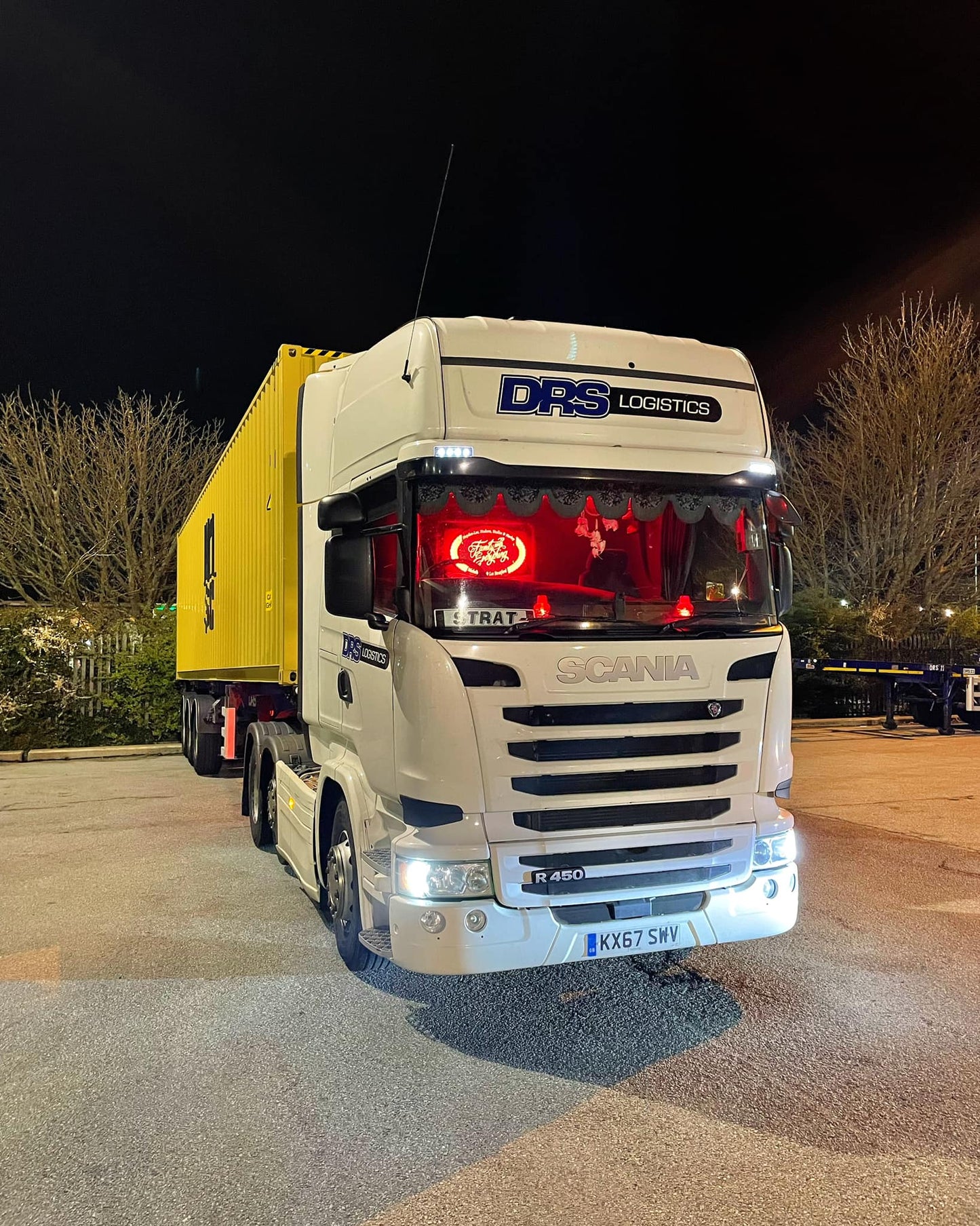 Scania Poppy Air Freshener Ledges