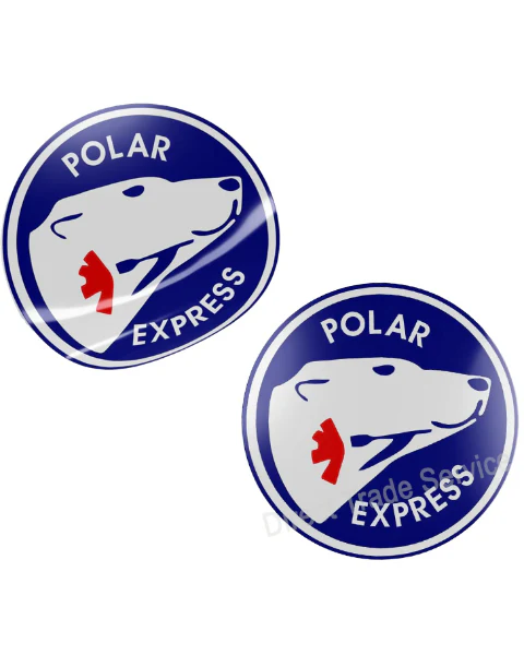 Door Step Sticker Set Polar Express