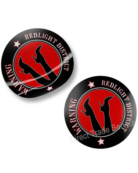 Door Step Sticker Set Red Light District