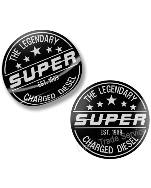 Door Step Sticker Set Super Black