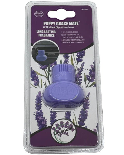Poppy Grace Mate EVA Airfreshener Lavender