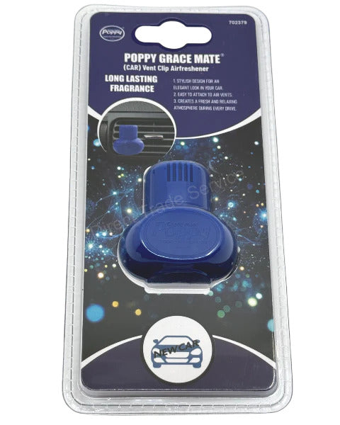 Poppy Grace Mate EVA Airfreshener New Car