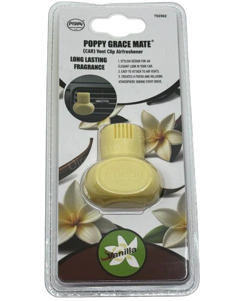 Poppy Grace Mate EVA Airfreshener Vanilla