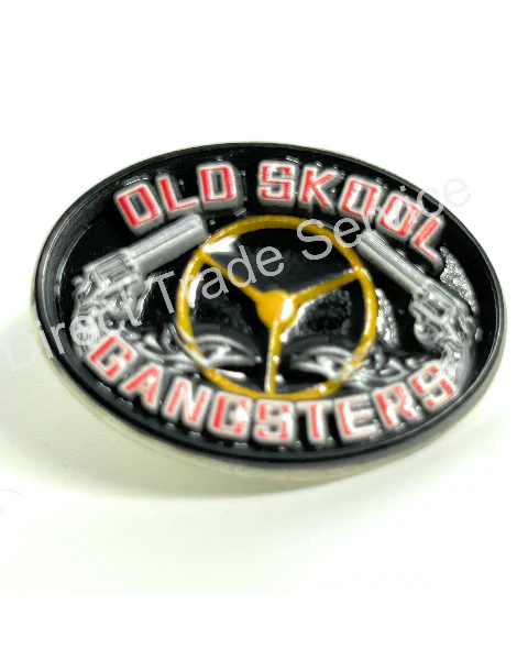 Pin Badge Old Skool Gangster