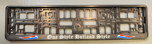One Style Holland Style Numberplate Surround