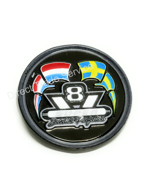 Pin Badge V8 Swedish Perfection