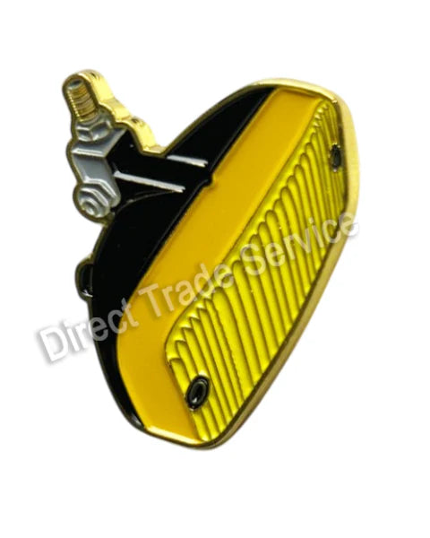 Pin Badge Yellow Talmu